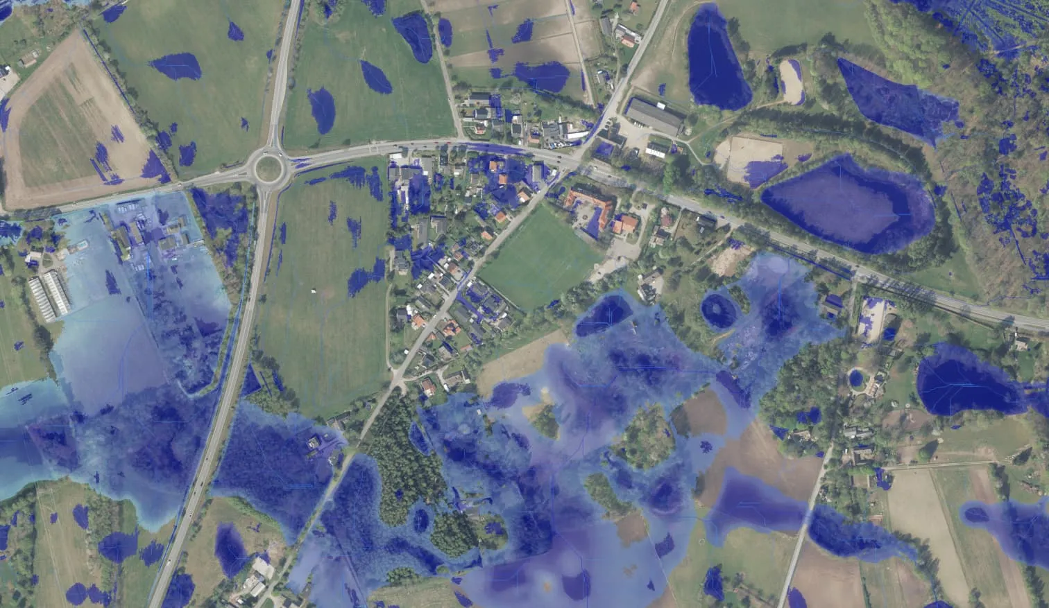 Skybrudskort