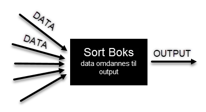 Sort boks